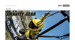 Desktop Screenshot of gravitygear.com