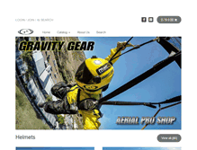 Tablet Screenshot of gravitygear.com